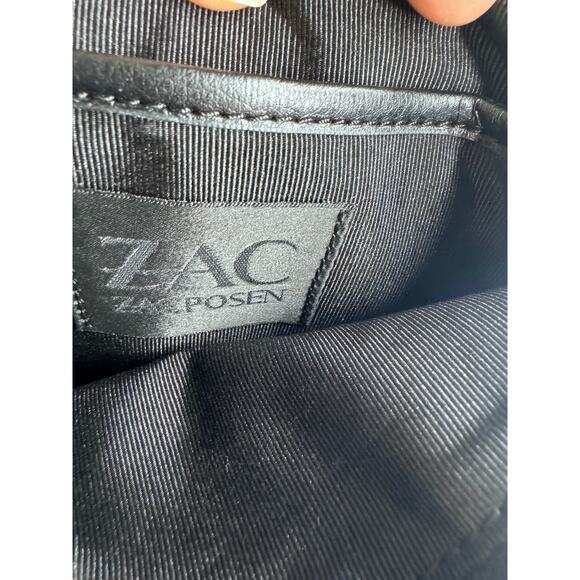 Zac Posen 2014 Fall Collection Leather Clutch Bag. - Picture 7 of 9